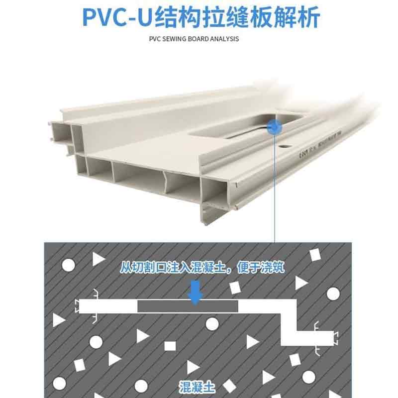 PVC結(jié)構(gòu)拉縫板
